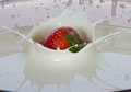 Strawberry Splash photography