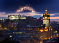 Edinburgh Military Tattoo Fireworks 23rd August 2014 early performance