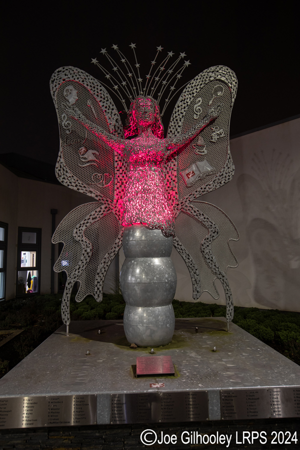 Loanhead Centre - Paradykes School Butterfly Statue