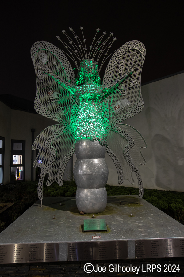 Loanhead Centre - Paradykes School Butterfly Statue