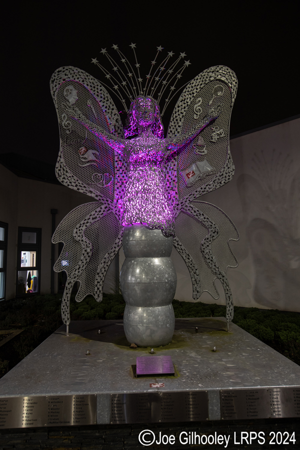Loanhead Centre - Paradykes School Butterfly Statue