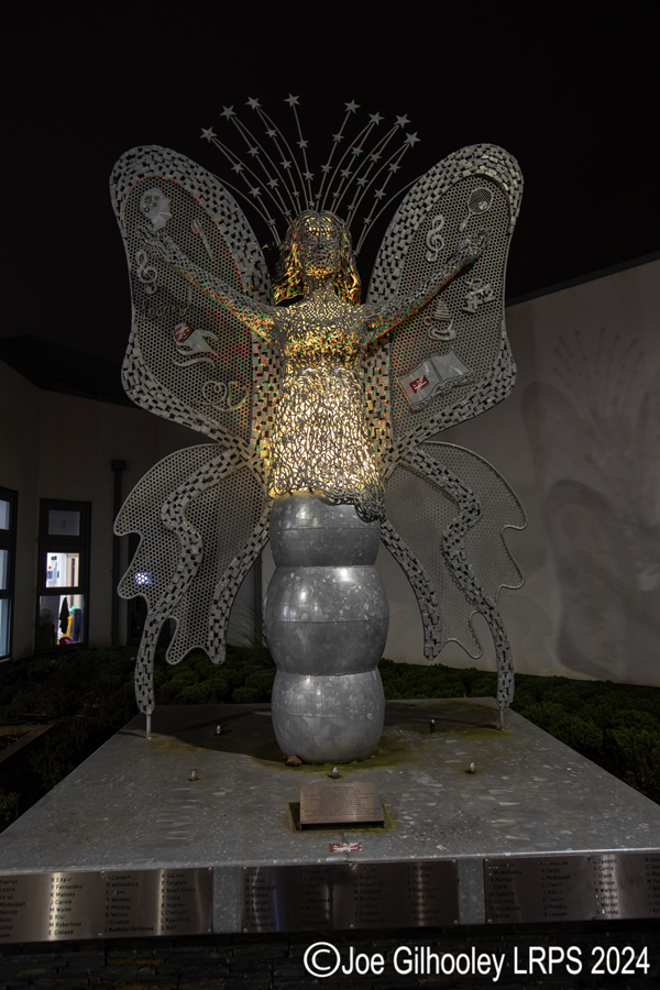 Loanhead Centre - Paradykes School Butterfly Statue