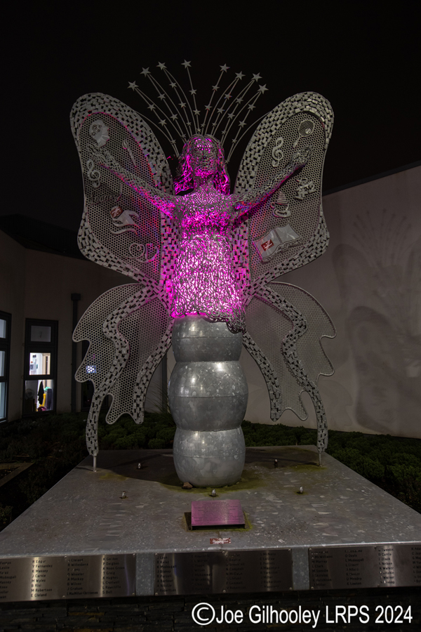 Loanhead Centre - Paradykes School Butterfly Statue