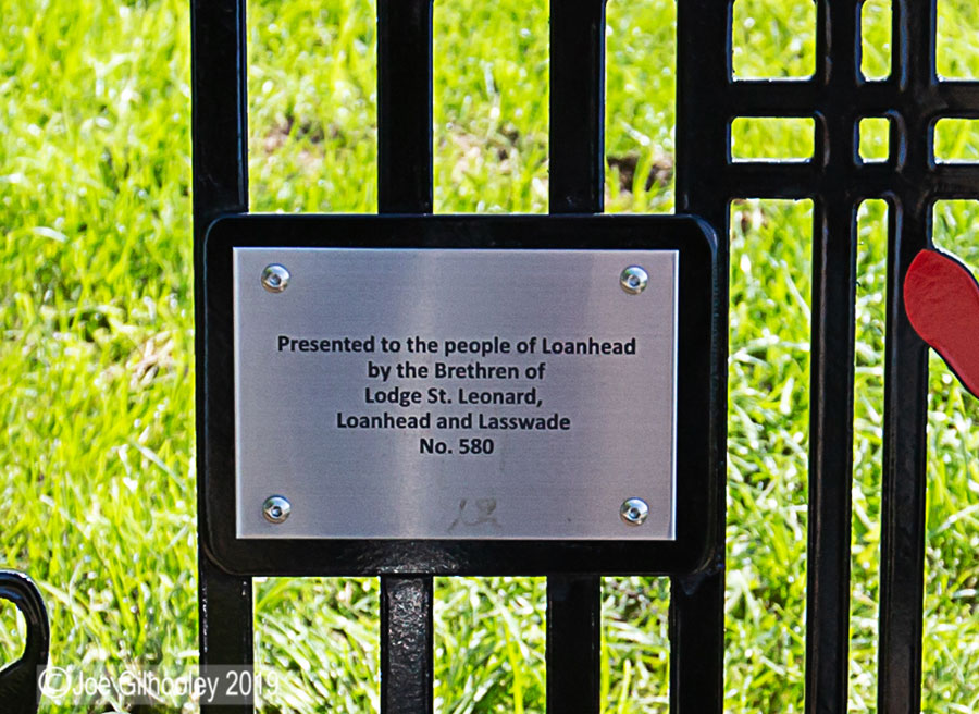 Loanhead War Memorial Bench