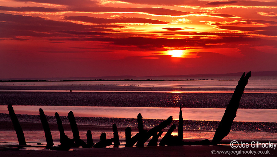 Longniddry Beach Sunset 