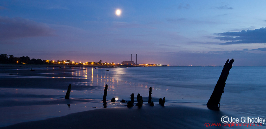 Longniddry Beach at Twilight