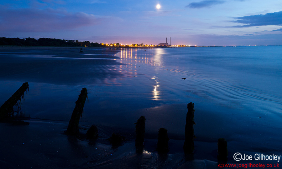 Longniddry Beach at Twilight