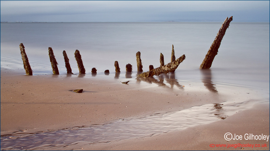 Longniddry Boat Wreck - 10th January 2014