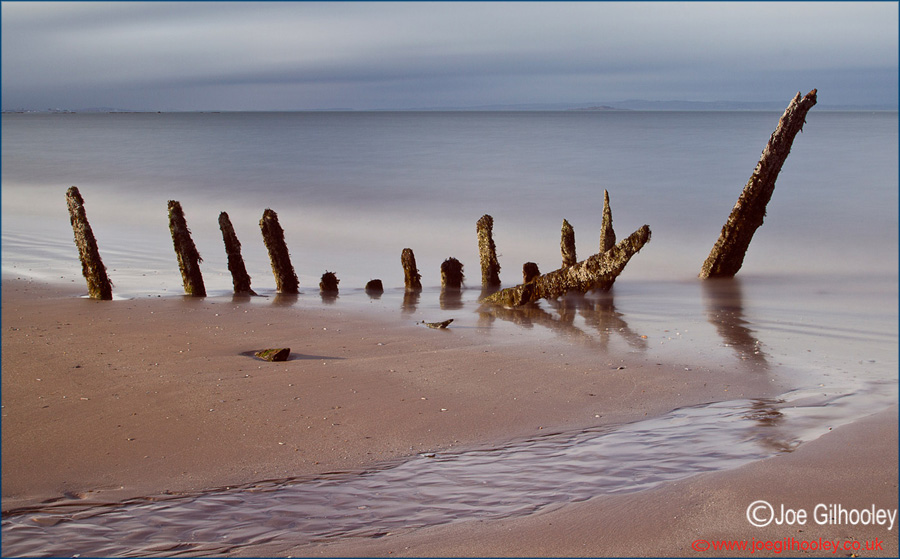 Longniddry Boat Wreck - 10th January 2014