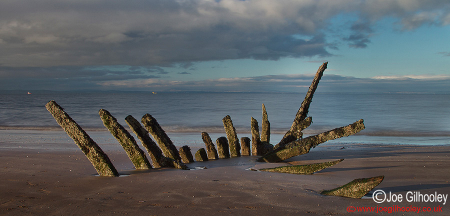 Longniddry Boat Wreck 26th December 2013