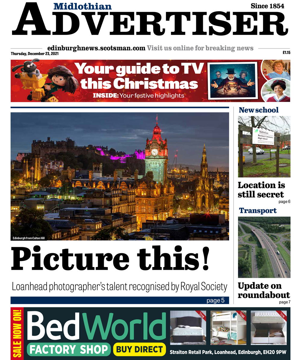 Midlothian Adertiser Newspaper published 23rd December 2021 Midlothian Adertiser Newspaper published 23rd December 2021