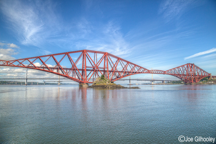 Maid of the Forth boat trip to Inchcolm Island The Forth Bridge