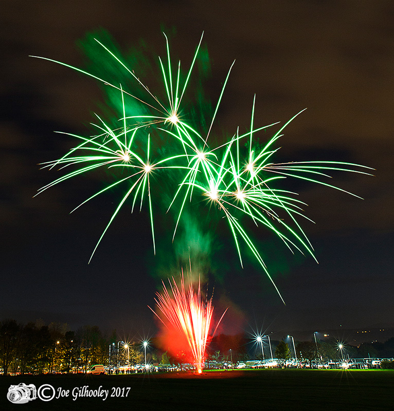 Mayfield & Easthouses Firework Display 2017