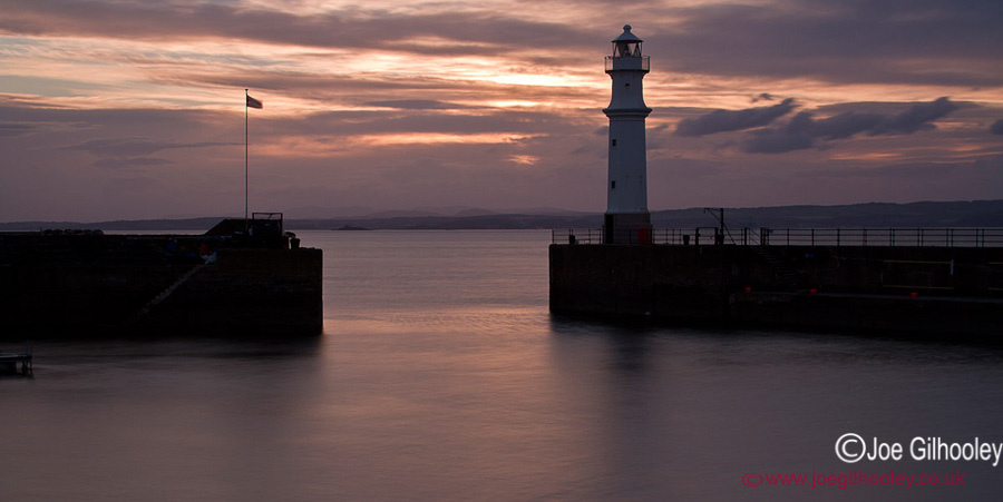 Newhaven Harbour Sunset