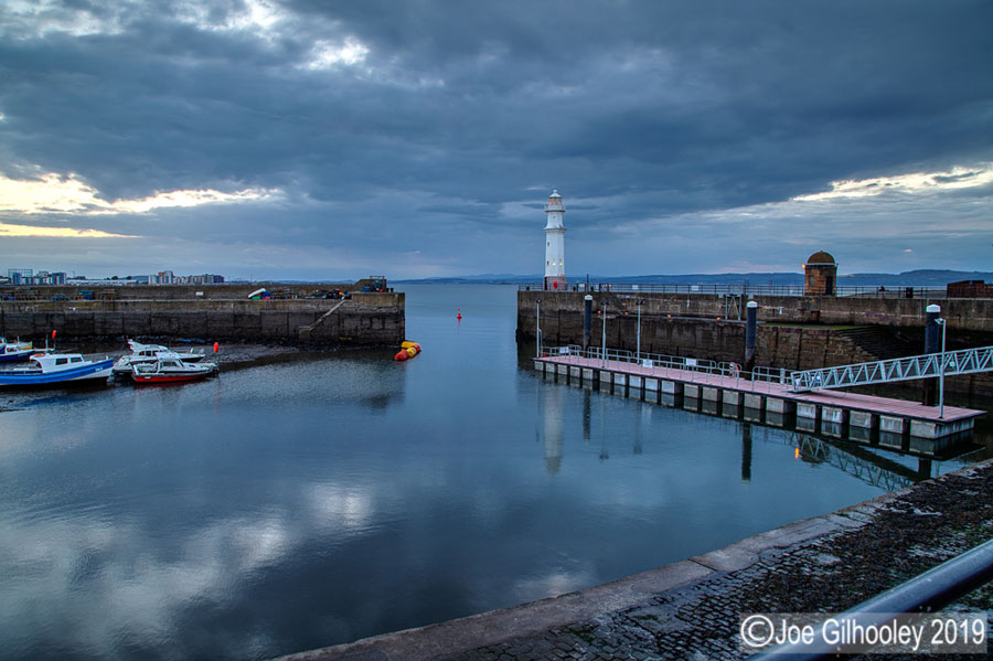 Newhaven Harbour Sunset