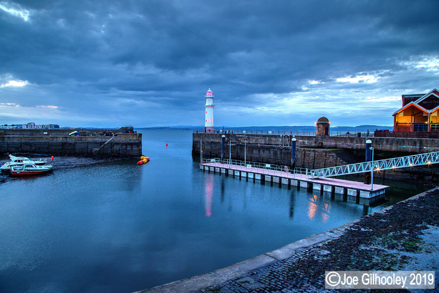 Newhaven Harbour Sunset