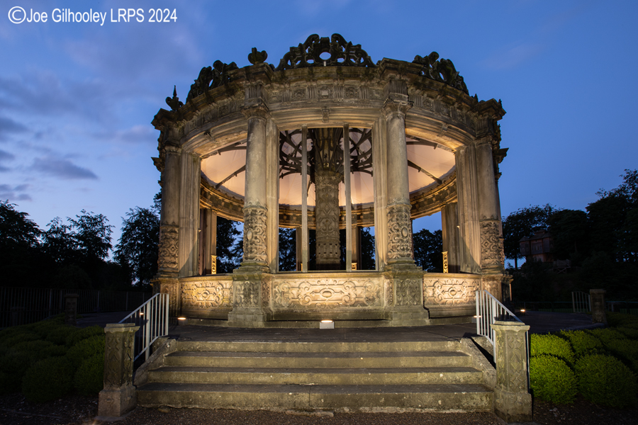 Orangery Dalkeith Country Park Lit by Night