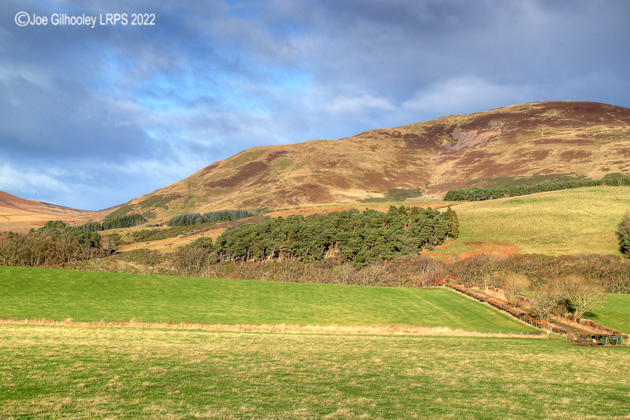 Castlelaw Hill in Pentland Hills
