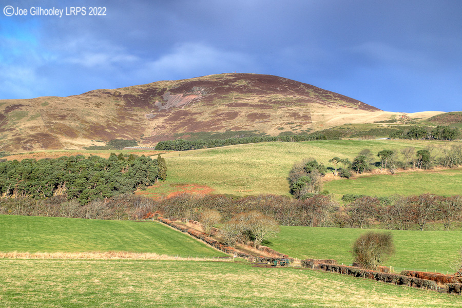 Castlelaw Hill in Pentland Hills