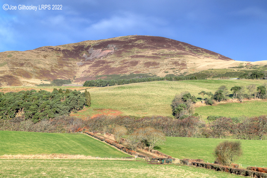 Castlelaw Hill in Pentland Hills
