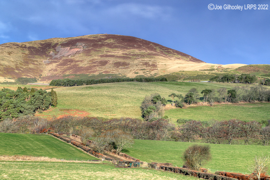 Castlelaw Hill in Pentland Hills