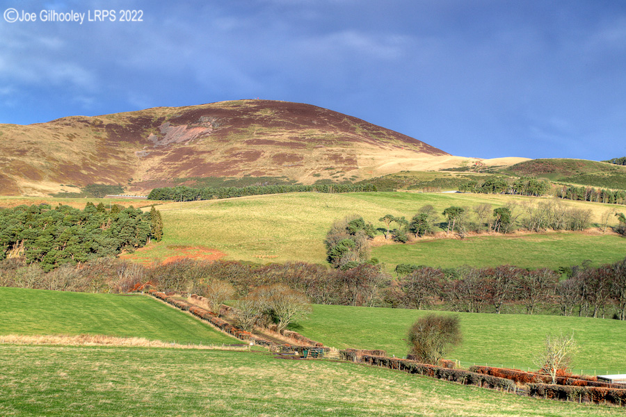 Castlelaw Hill in Pentland Hills