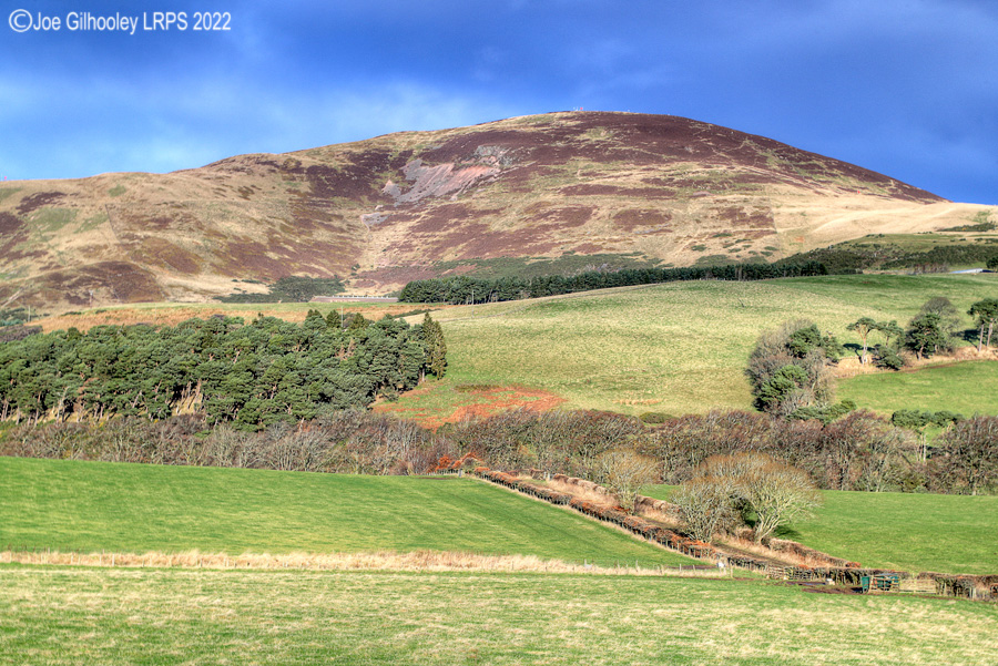 Castlelaw Hill in Pentland Hills