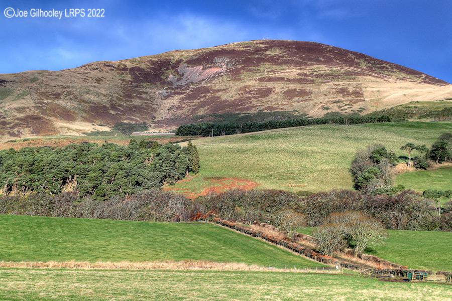 Castlelaw Hill in Pentland Hills