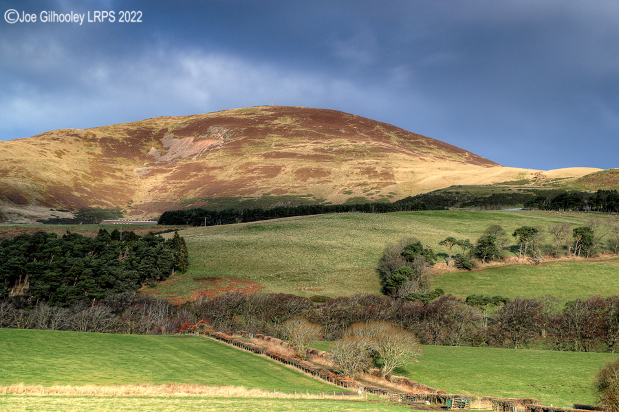 Castlelaw Hill in Pentland Hills
