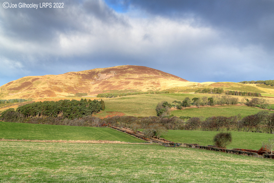 Castlelaw Hill in Pentland Hills