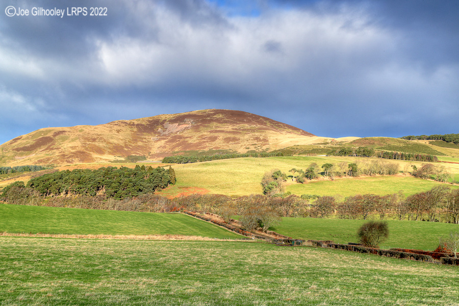 Castlelaw Hill in Pentland Hills