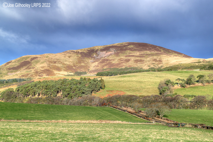 Castlelaw Hill in Pentland Hills