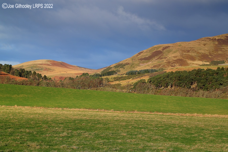 Castlelaw Hill in Pentland Hills