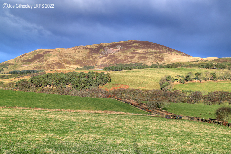 Castlelaw Hill in Pentland Hills