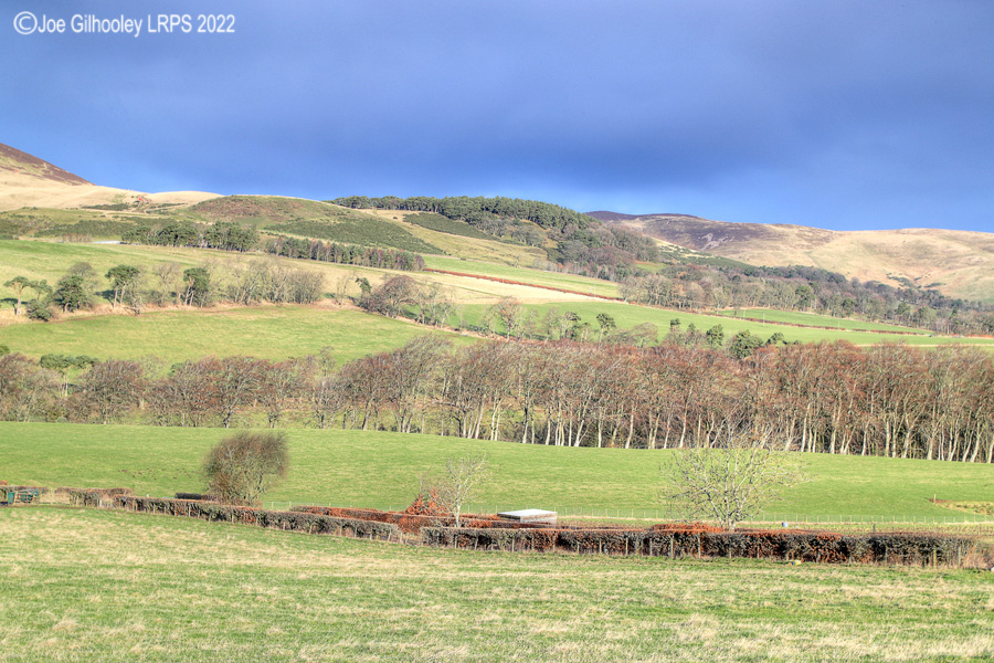 Castlelaw Hill in Pentland Hills