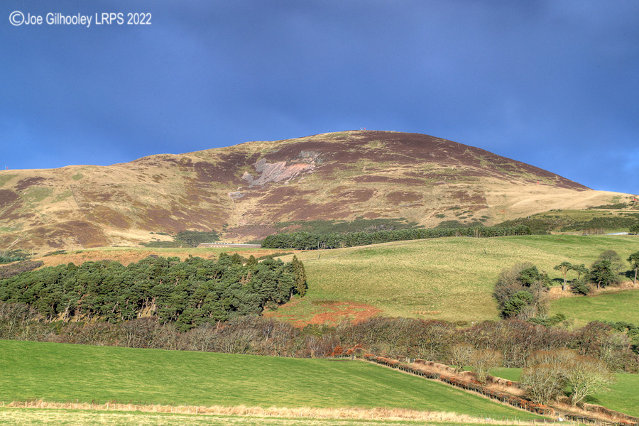 Castlelaw Hill in Pentland Hills