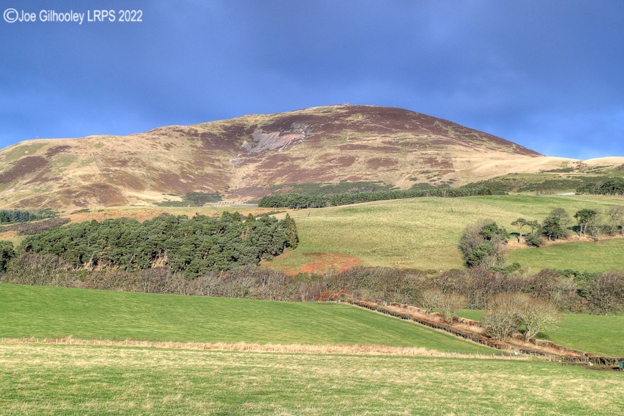 Castlelaw Hill in Pentland Hills