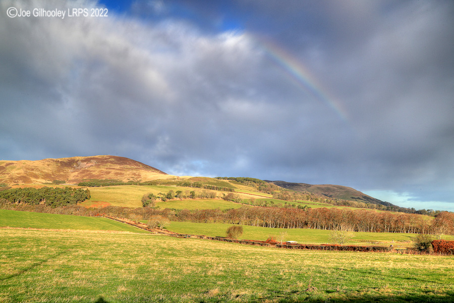 Castlelaw Hill in Pentland Hills