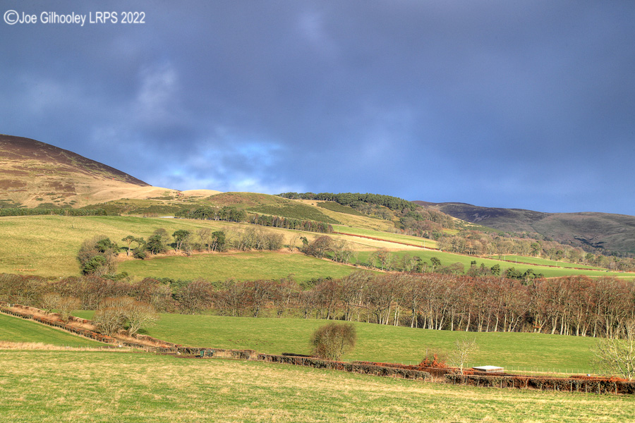 Castlelaw Hill in Pentland Hills
