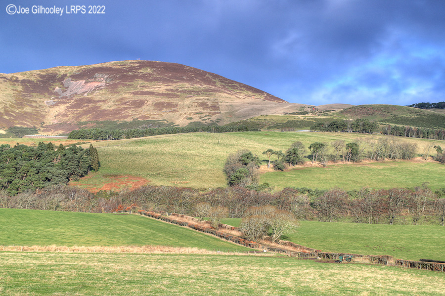 Castlelaw Hill in Pentland Hills