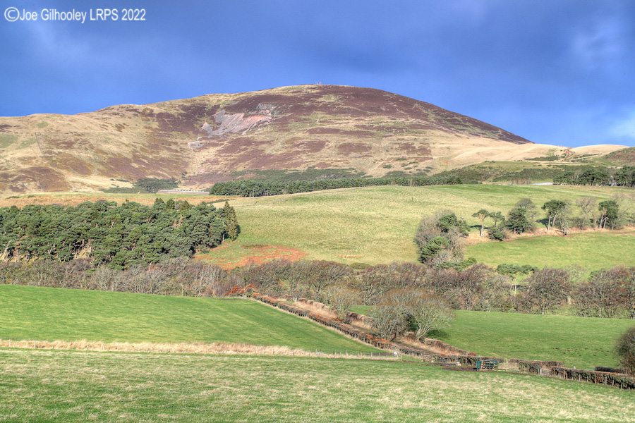 Castlelaw Hill in Pentland Hills