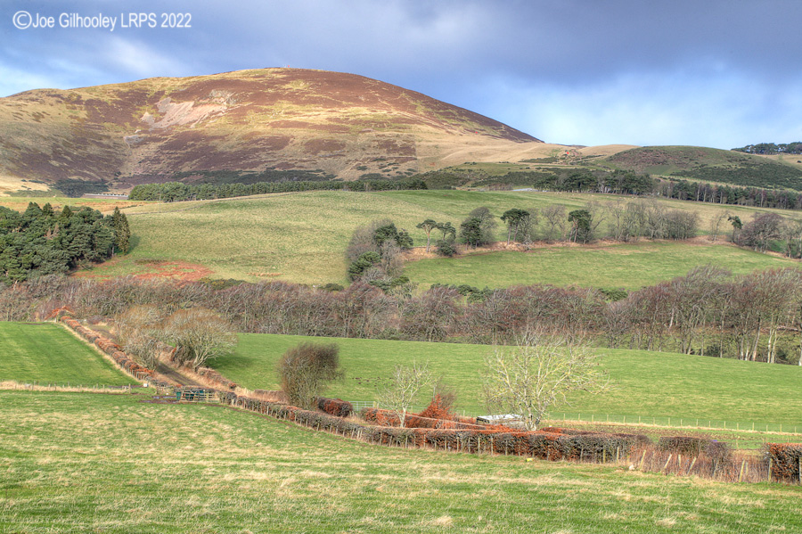 Castlelaw Hill in Pentland Hills