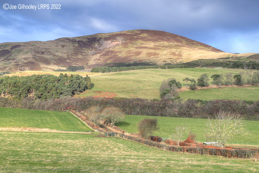 Castlelaw Hill in Pentland Hills