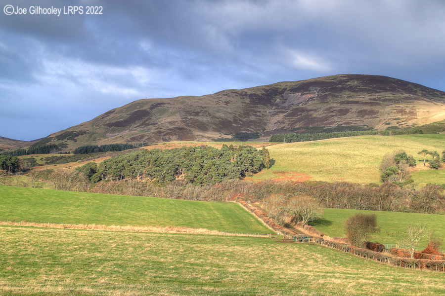 Castlelaw Hill in Pentland Hills