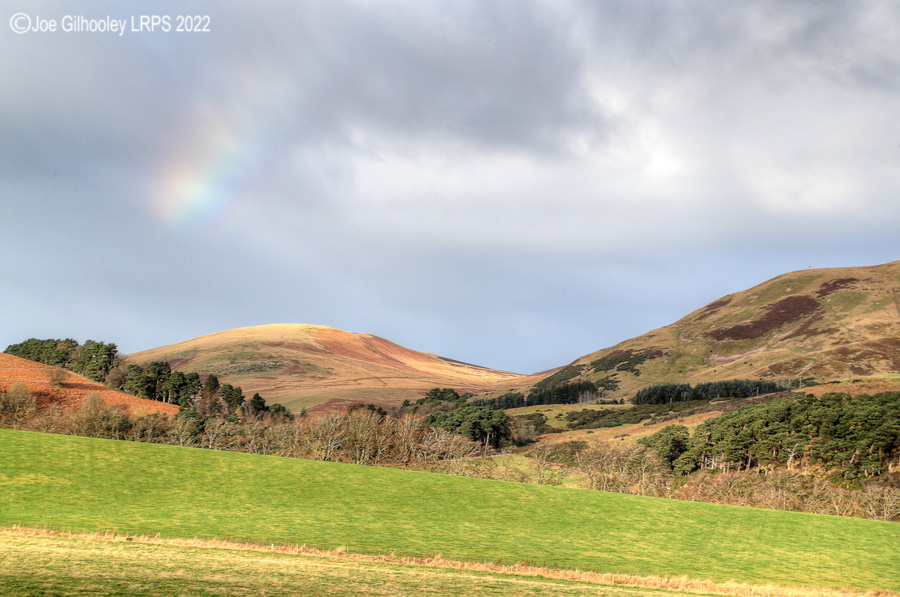 Castlelaw Hill in Pentland Hills