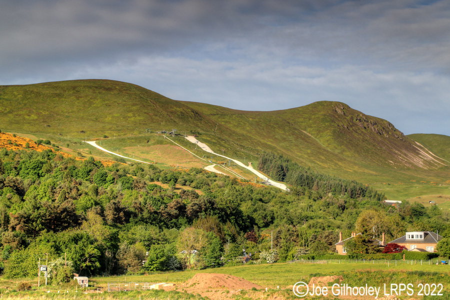 Pentland Hills and Hillend Ski Slope Pentland Hills and Hillend Ski Slope
