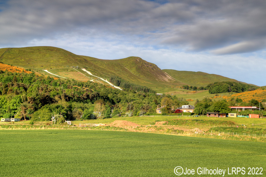 Pentland Hills and Hillend Ski Slope Pentland Hills and Hillend Ski Slope