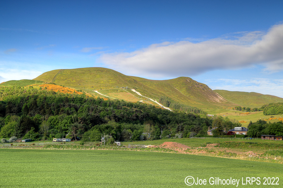 Pentland Hills and Hillend Ski Slope Caerketton Hill Pentland Hills and Hillend Ski Slope Caerketton Hill