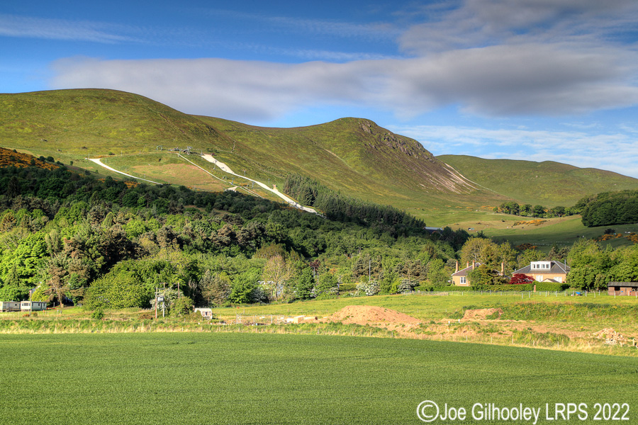 Pentland Hills and Hillend Ski Slope Caerketton Hill Pentland Hills and Hillend Ski Slope Caerketton Hill