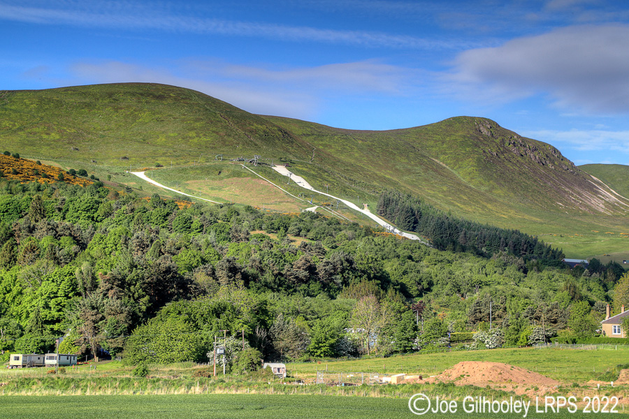 Pentland Hills and Hillend Ski Slope Caerketton Hill Pentland Hills and Hillend Ski Slope Caerketton Hill